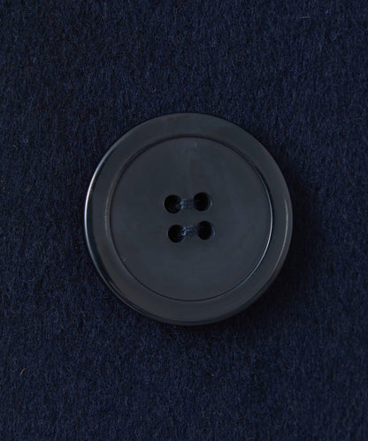 【羊毛混紡】針織袖雙排扣大衣