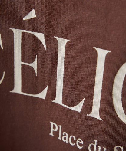 亮片字母長袖T恤/疊穿單品