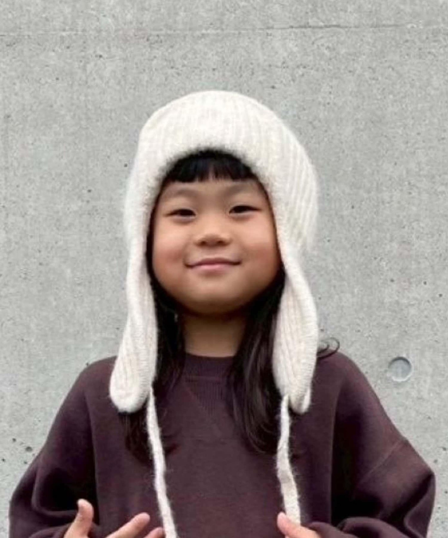【KIDS】帶耳朵兩用針織帽