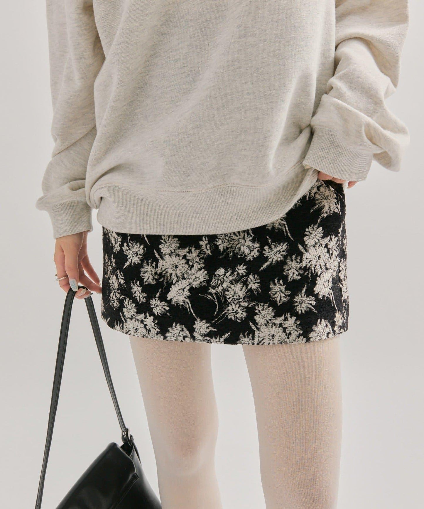 復古風格迷你裙褲