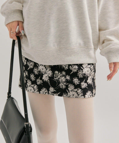 復古風格迷你裙褲