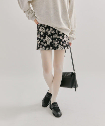 復古風格迷你裙褲