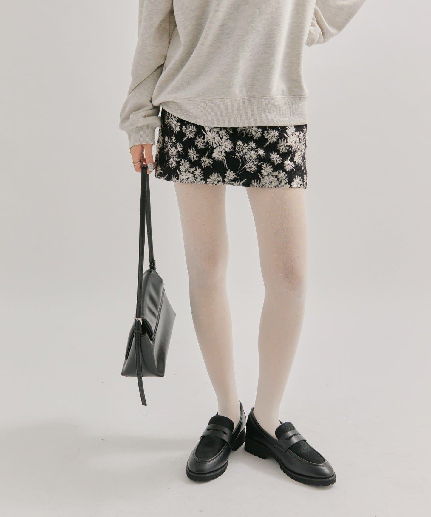 復古風格迷你裙褲