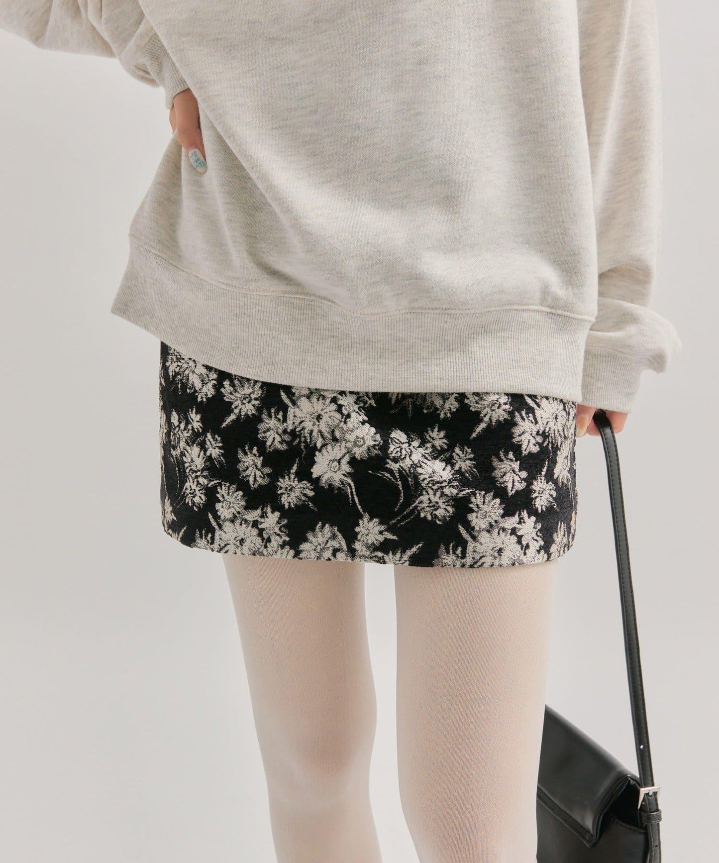 復古風格迷你裙褲