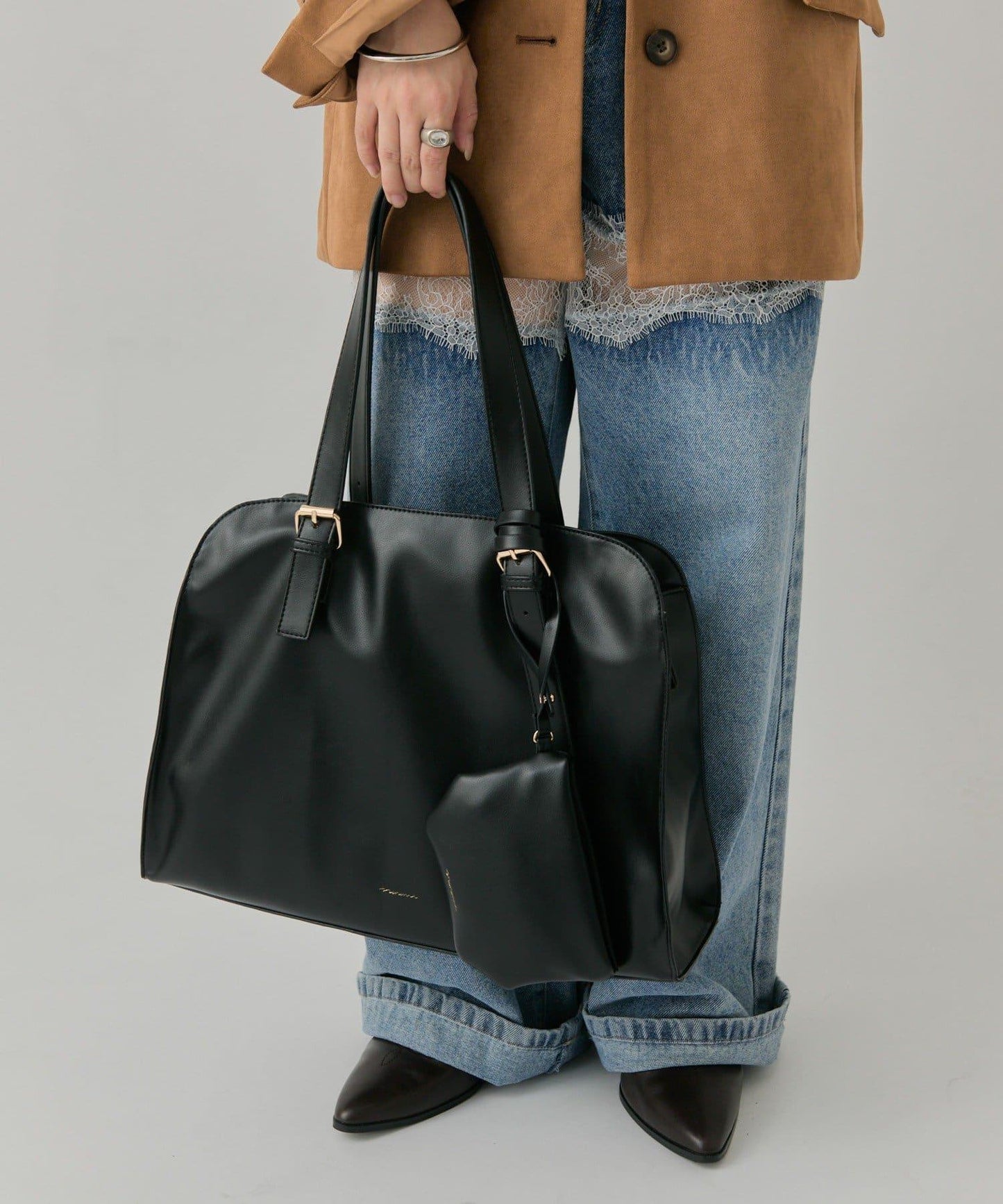 【@sktnnm企畫】拼接線條波士頓包