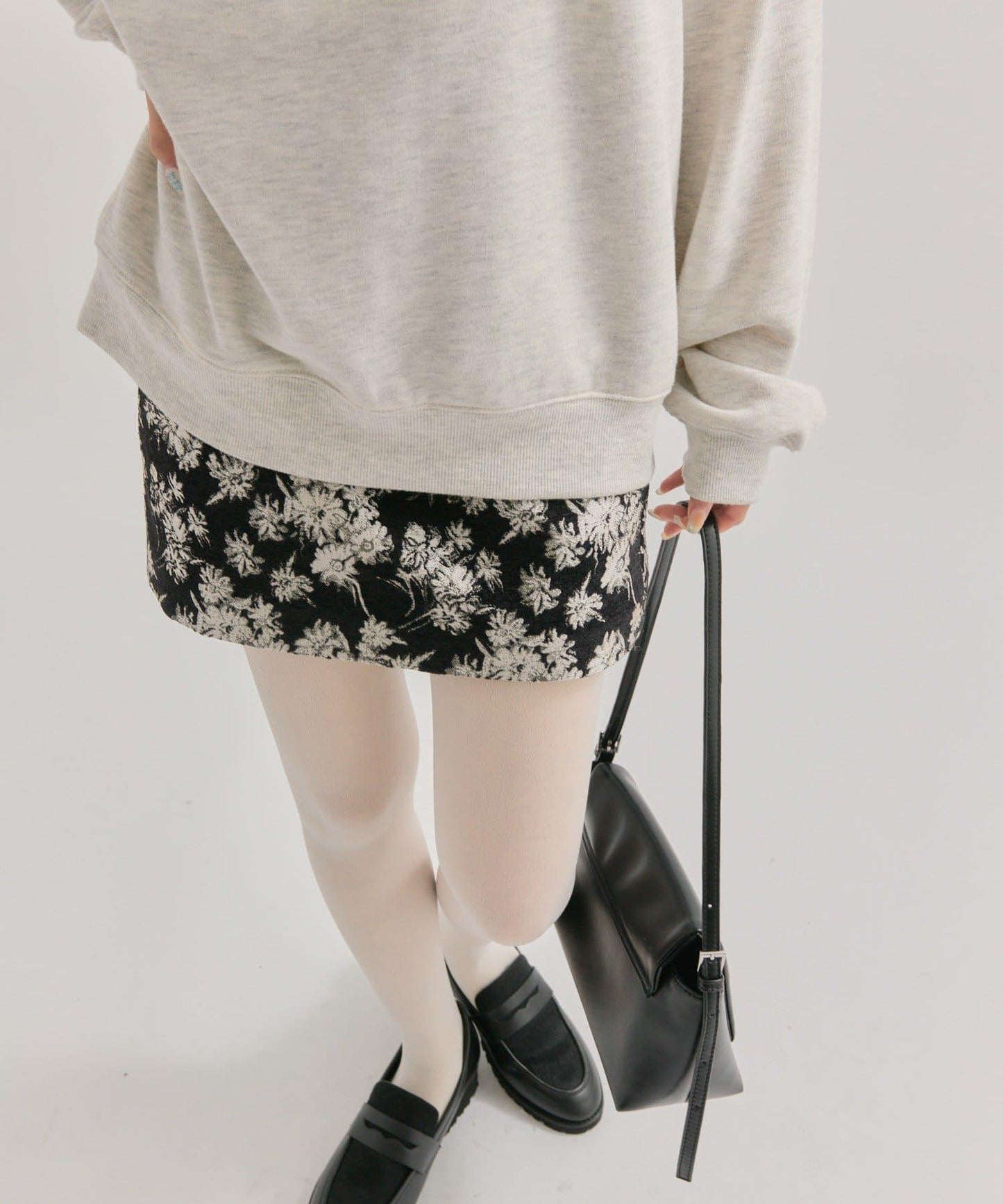 復古風格迷你裙褲