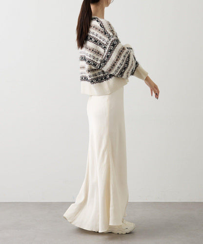 費爾島短款針織衫