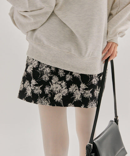 復古風格迷你裙褲