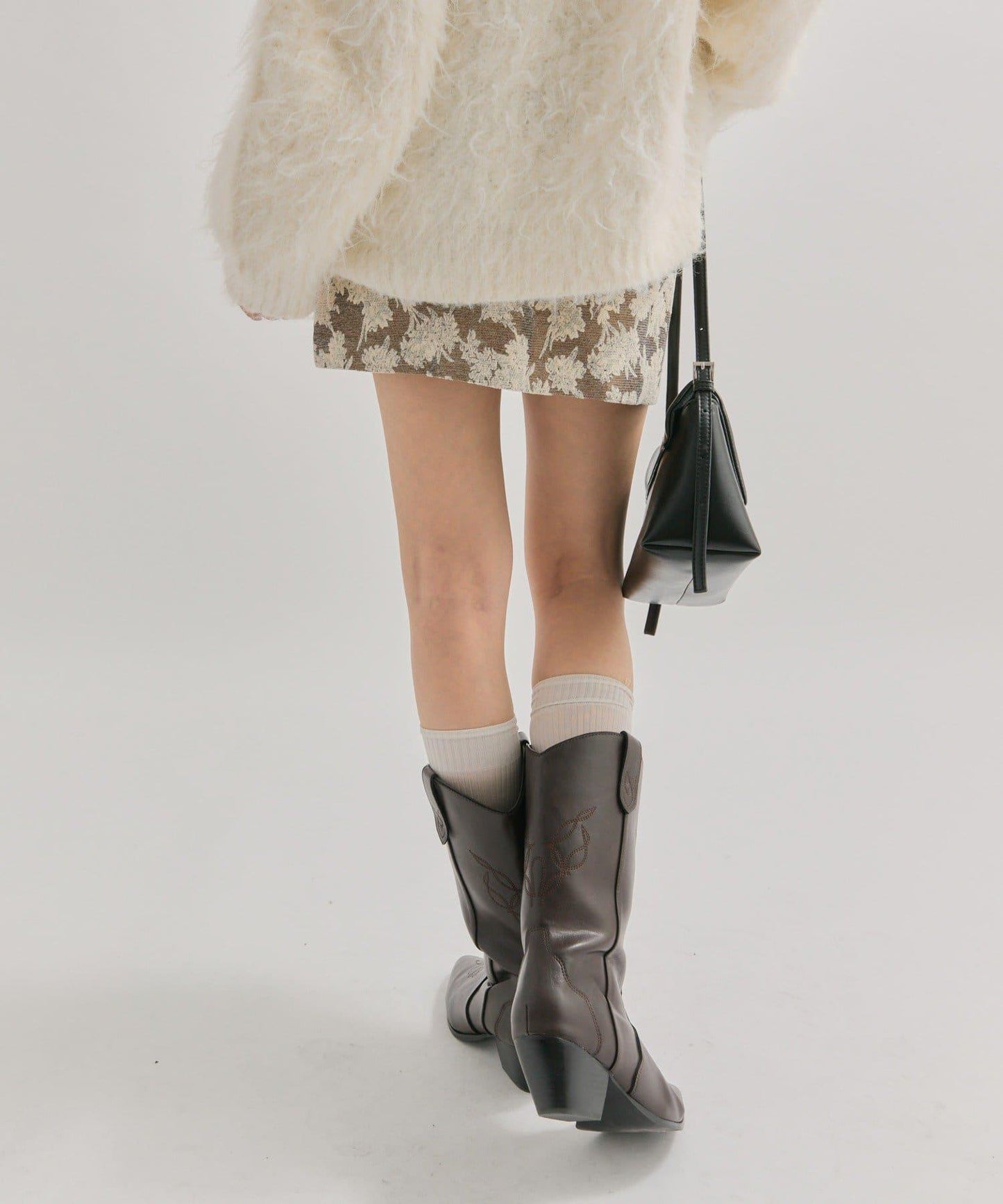 復古風格迷你裙褲