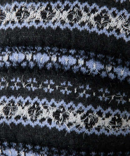 費爾島短款針織衫