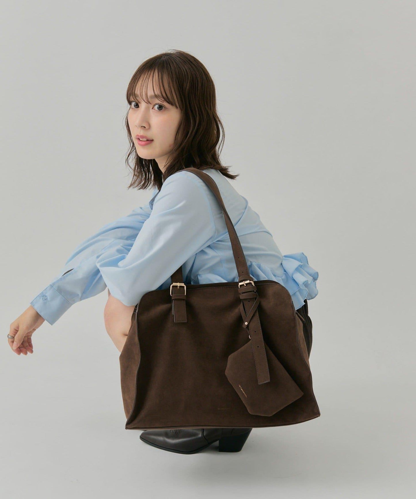 【@sktnnm企畫】拼接線條波士頓包