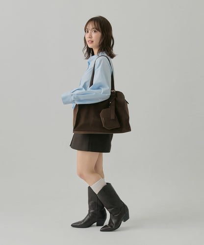 【@sktnnm企畫】拼接線條波士頓包