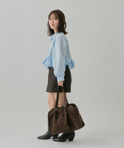 【@sktnnm企畫】拼接線條波士頓包