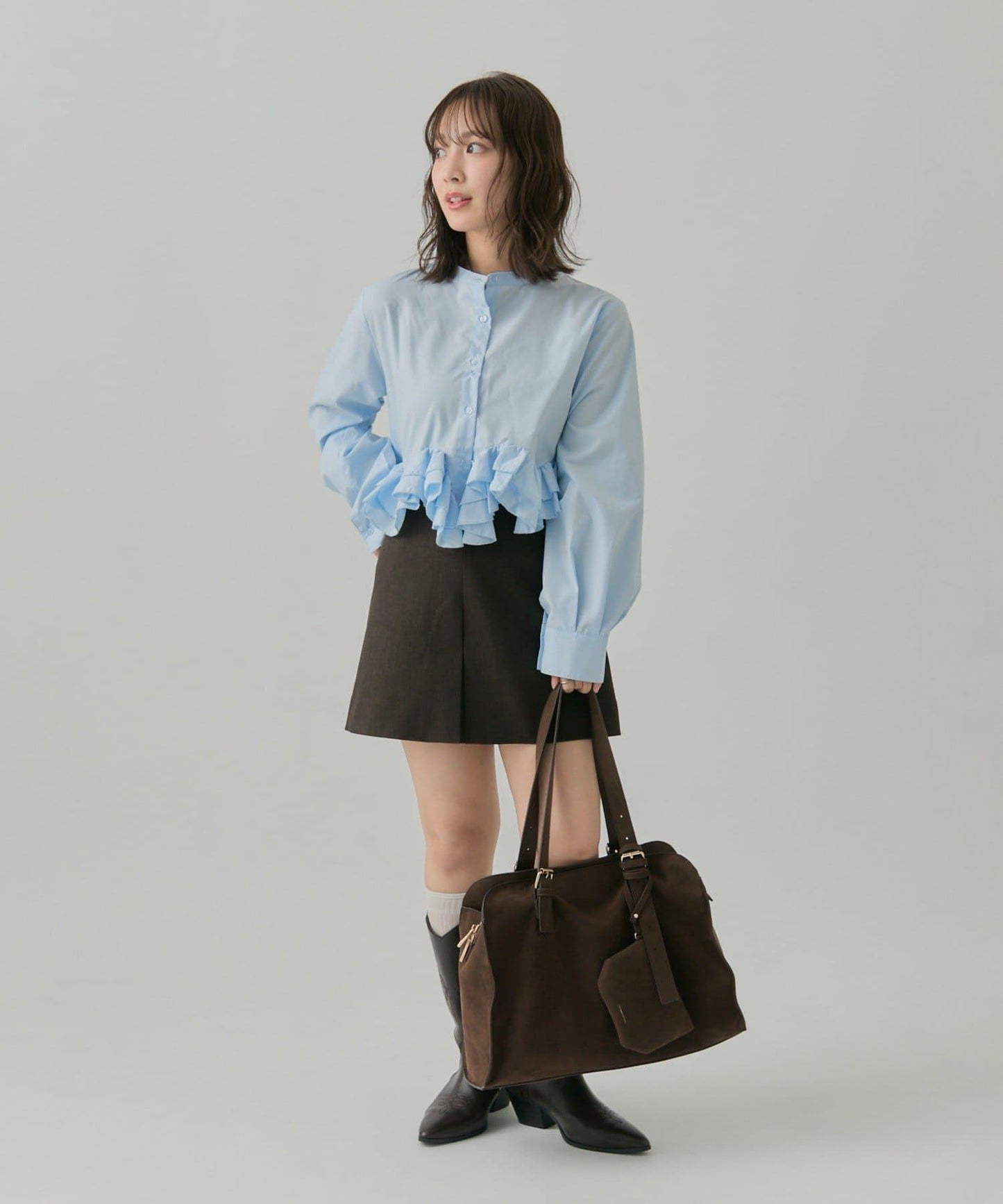 【@sktnnm企畫】拼接線條波士頓包