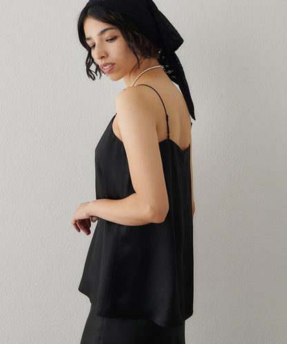 緞面吊帶背心