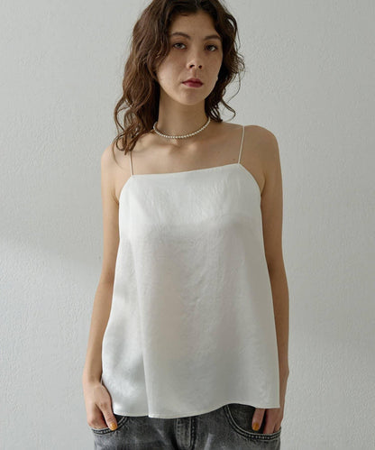 緞面吊帶背心
