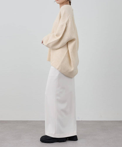 《@kanako_iki聯名配色》波浪領針織衫