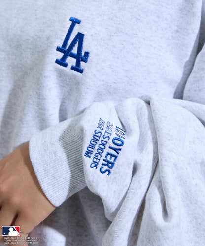 MLB 刺繡圓領衛衣