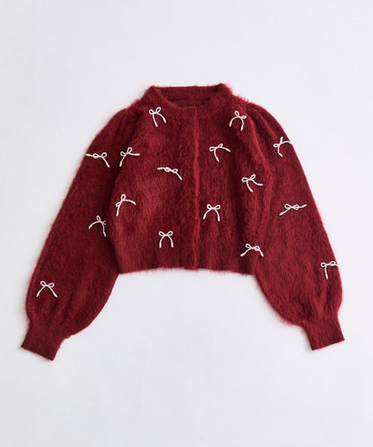 Twinkle蝴蝶結針織衫