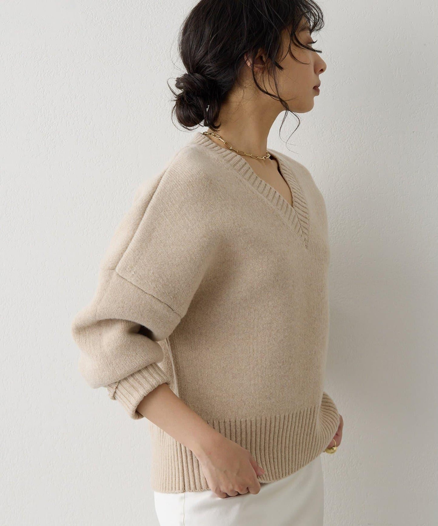 廓形針織衫