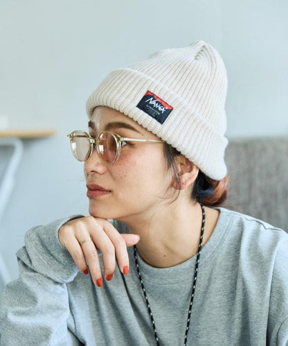 BOX LOGO 寬鬆針織帽 Box標誌寬大毛線帽