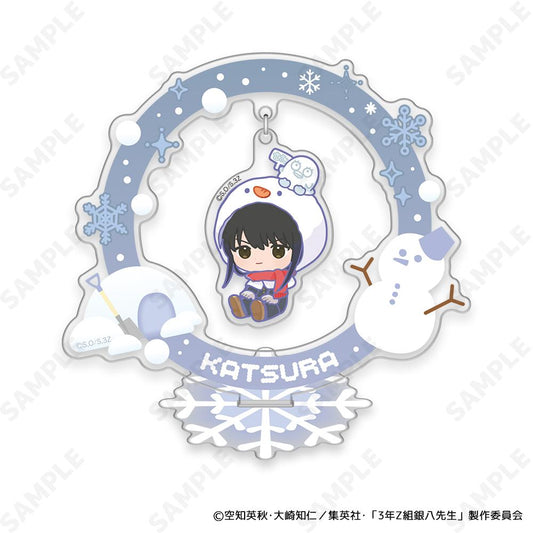 3年Z組銀八老師 搖擺亞克力立牌 6 桂小太郎[雪仗！]