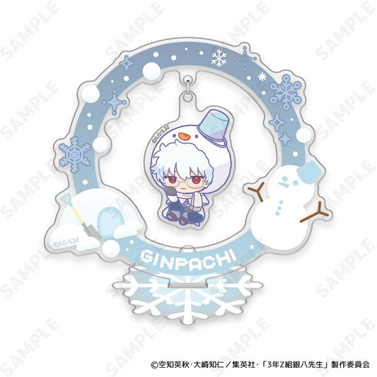 3年Z組銀八老師 搖擺亞克力立牌 1 坂田銀八[雪合戰!]