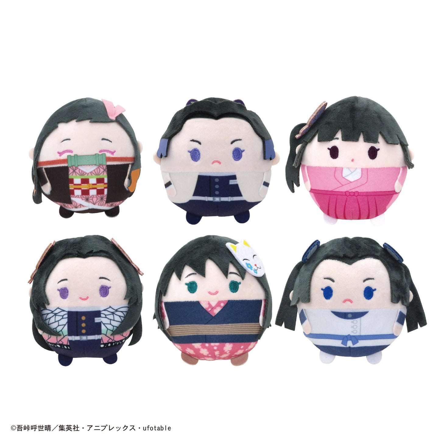 《鬼滅之刃》_KY-125 軟萌圓滾滾公仔 5【BOX／6個裝】