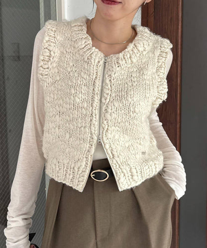 手工編織背心