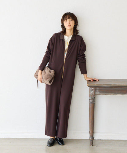 【舒適穿著】翻領連體衣