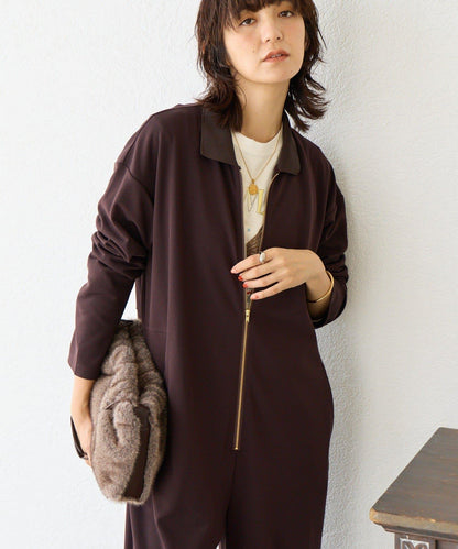 【舒適穿著】翻領連體衣