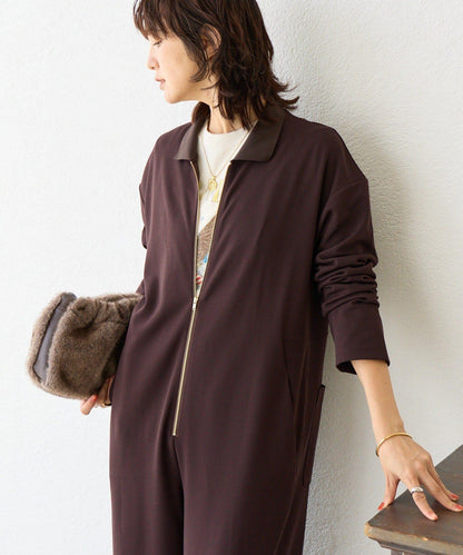 【舒適穿著】翻領連體衣