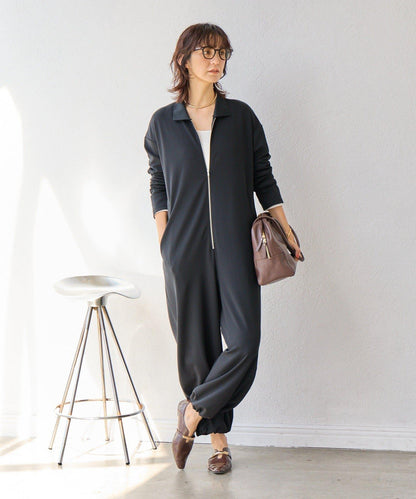 【舒適穿著】翻領連體衣