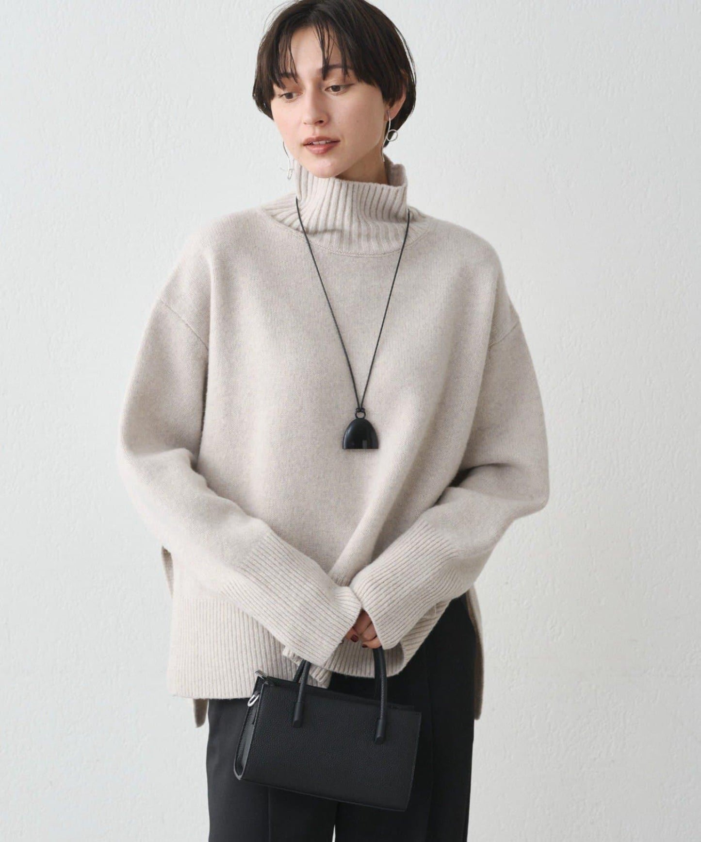 【GALENA/ガレナ】皮革迷你托特包