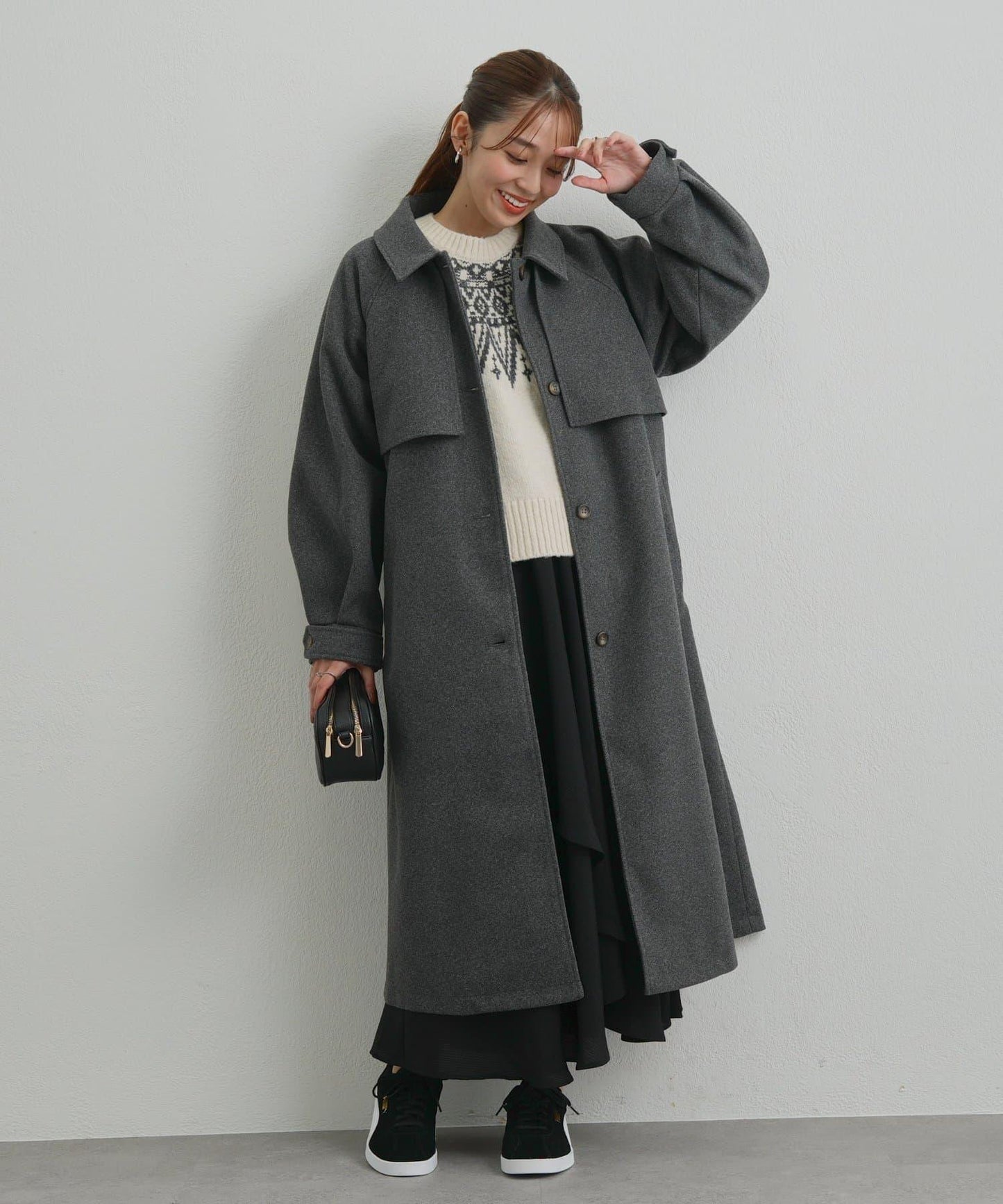 華麗風格不對稱荷葉邊半身裙