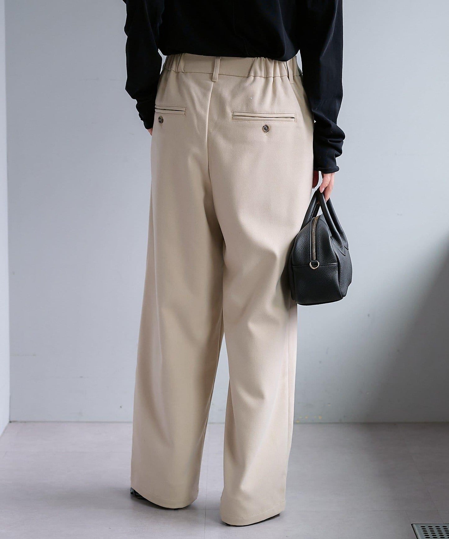 【2尺碼可選/網紅企劃】雙褶加絨西裝褲