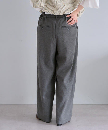 【2尺碼可選/網紅企劃】雙褶加絨西裝褲