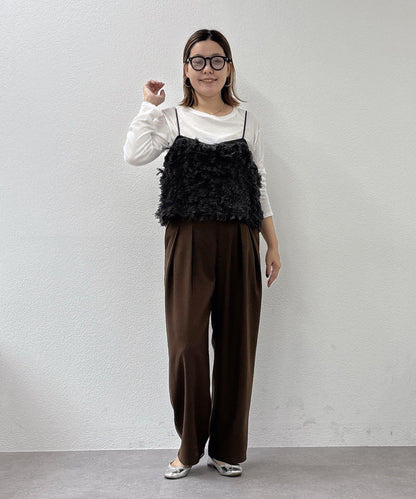 【2尺碼可選/網紅企劃】雙褶加絨西裝褲