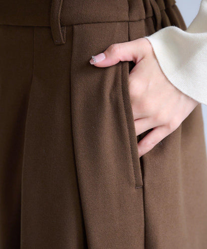 【2尺碼可選/網紅企劃】雙褶加絨西裝褲