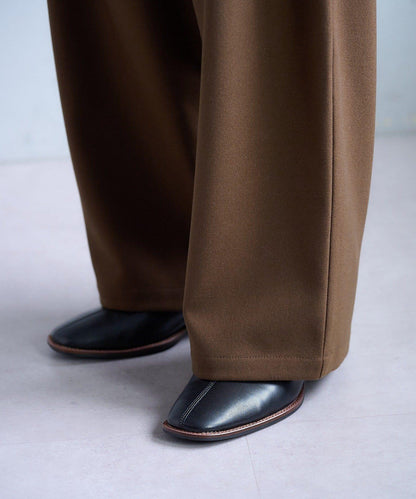 【2尺碼可選/網紅企劃】雙褶加絨西裝褲