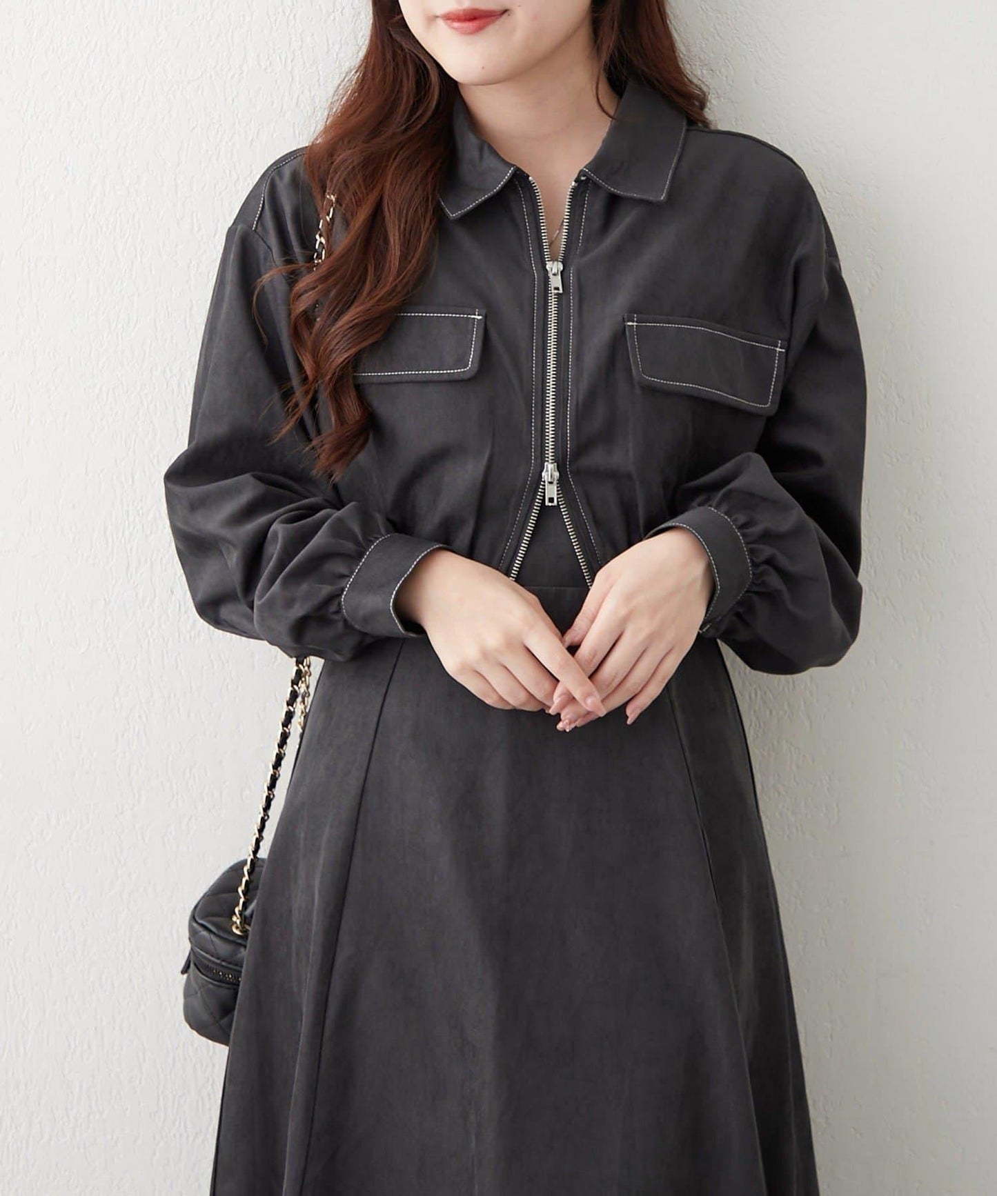 套裝・西裝外套+吊帶連衣裙