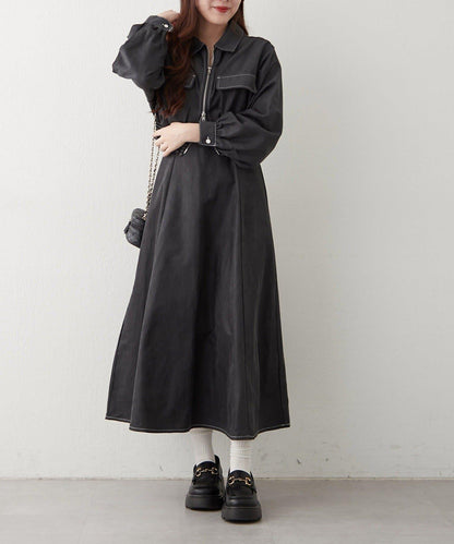 套裝・西裝外套+吊帶連衣裙