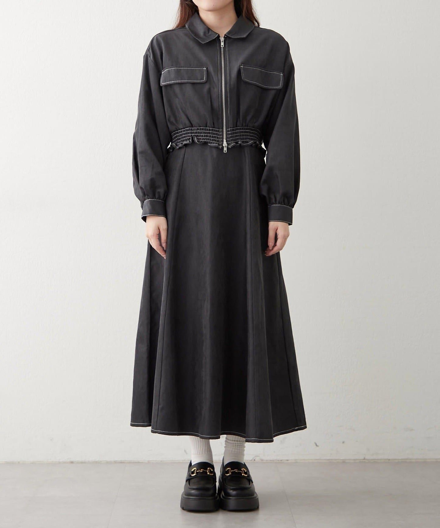 套裝・西裝外套+吊帶連衣裙