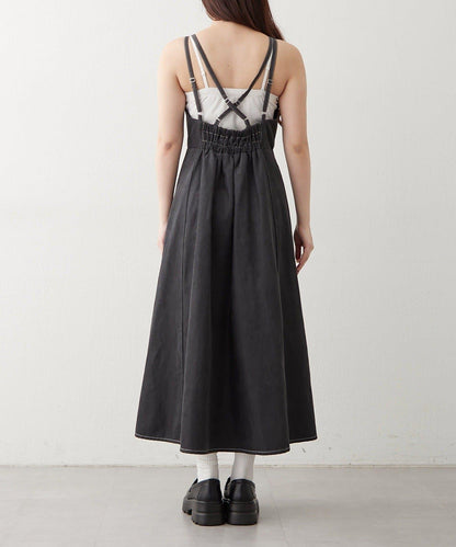 套裝・西裝外套+吊帶連衣裙