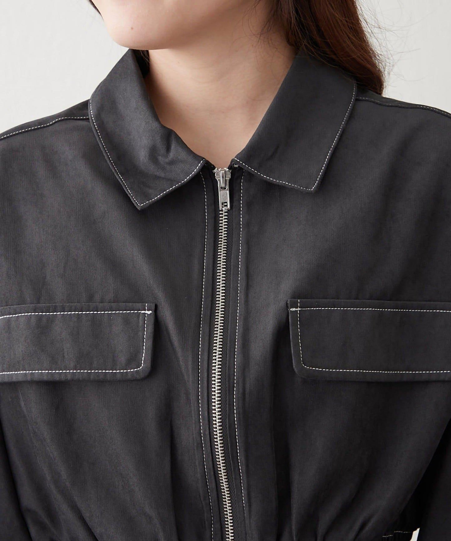 套裝・西裝外套+吊帶連衣裙