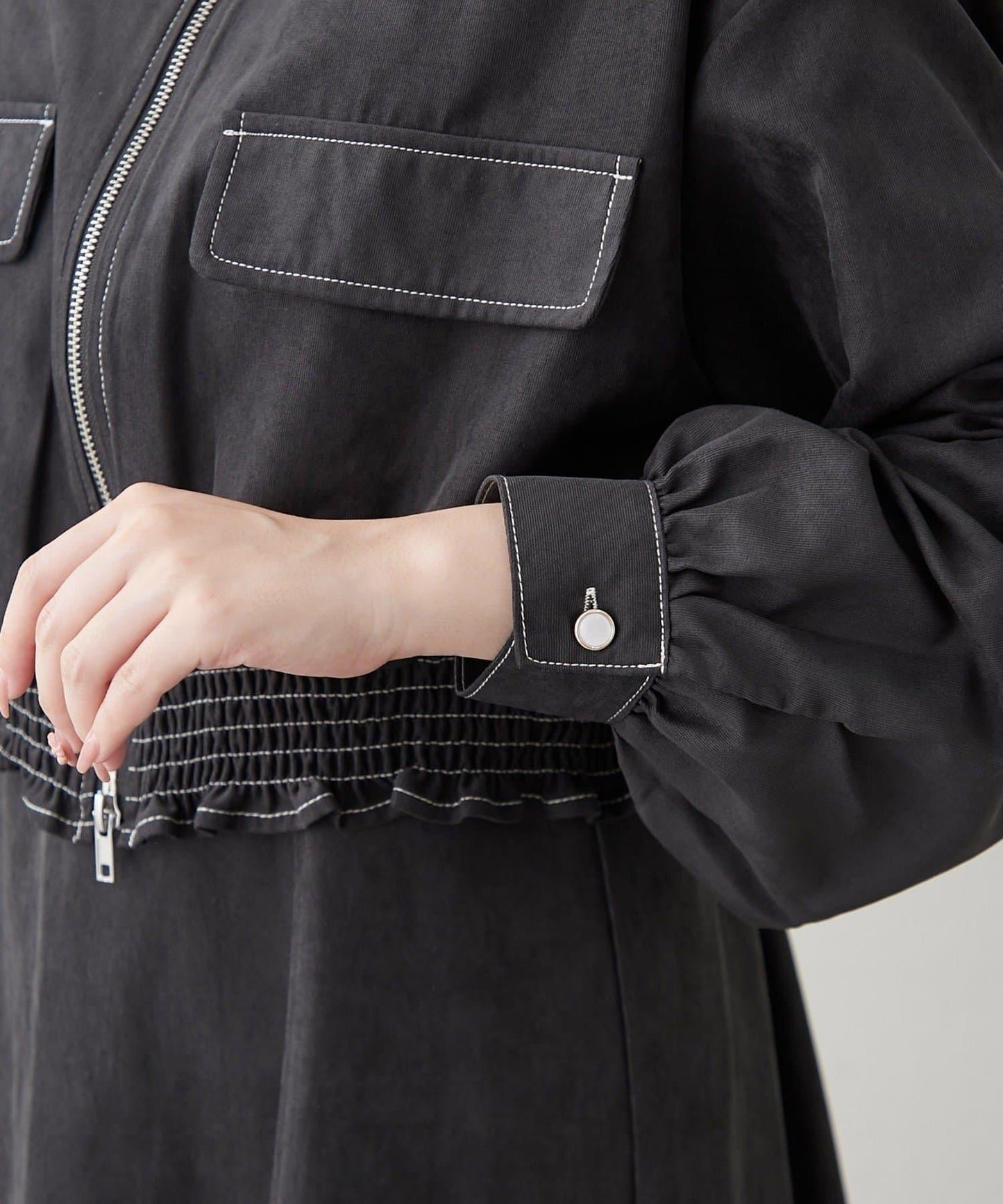 套裝・西裝外套+吊帶連衣裙