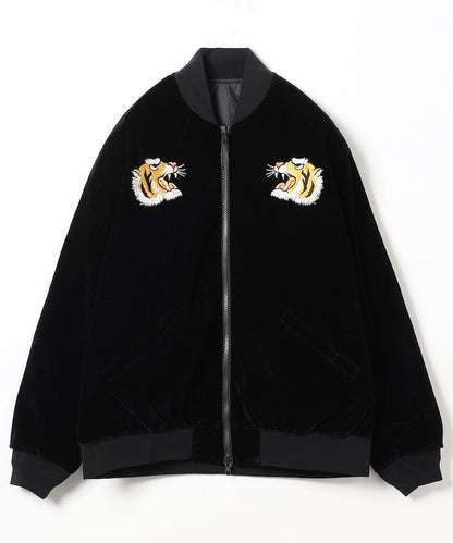 日本特別款可雙面穿刺繡夾克羽絨服 / TAION-JK04JS