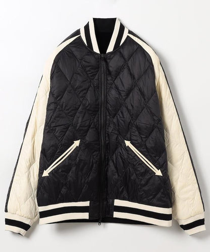 日本特別款可雙面穿刺繡夾克羽絨服 / TAION-JK04JS