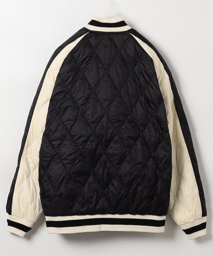 日本特別款可雙面穿刺繡夾克羽絨服 / TAION-JK04JS