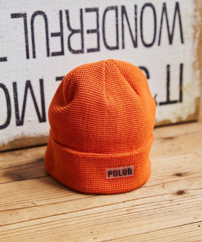 特別款針織帽 單點logo毛線帽